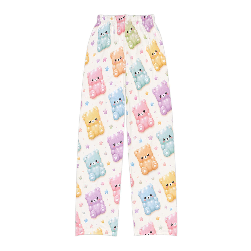 Kids Lounge Pants — Pastel Gummy Bear All-Over Print Pajama Pants for Toddlers & Kids