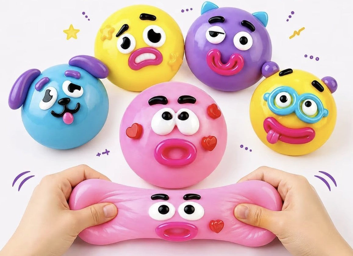 Squishy Faces Swap Stress Relief Toy