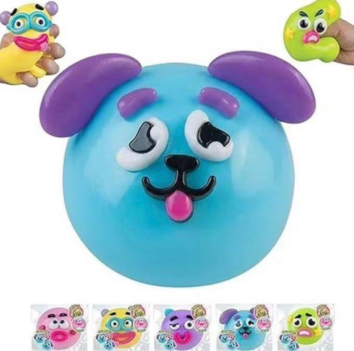 Squishy Faces Swap Stress Relief Toy